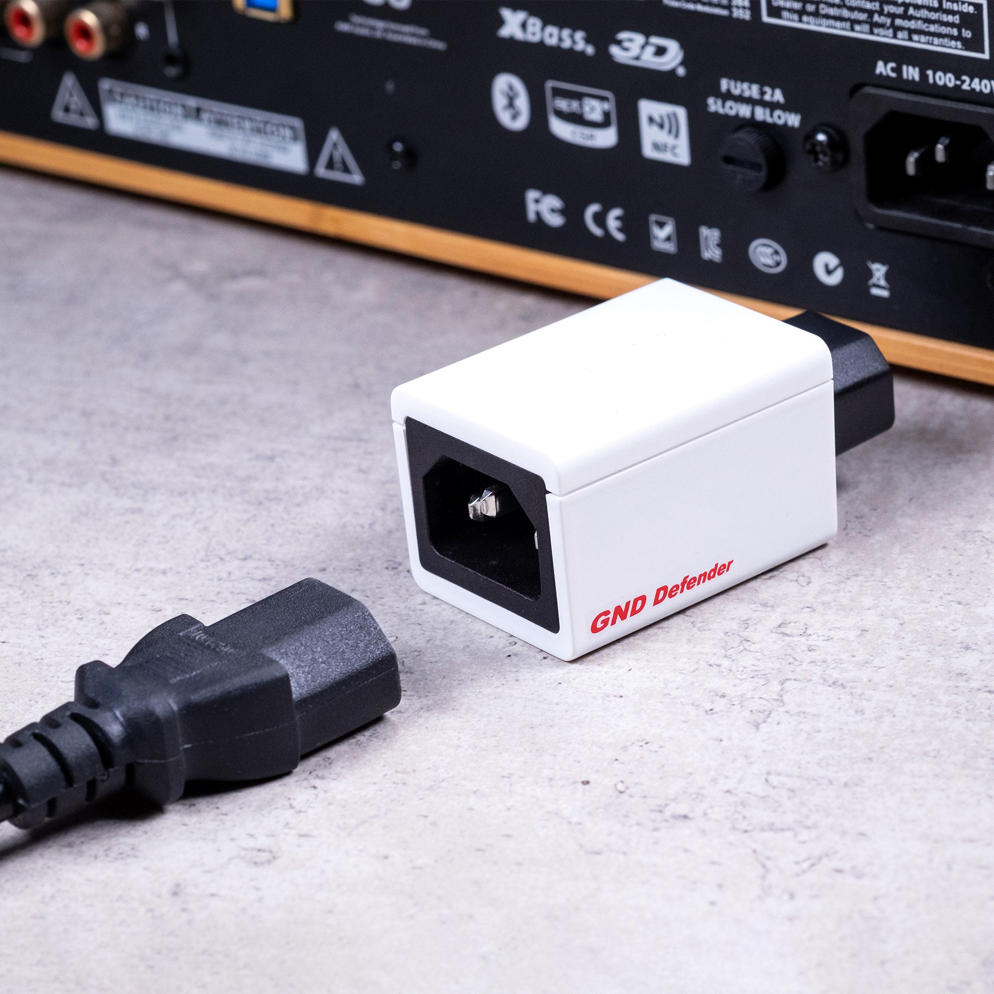 iFi Audio GND Defender - Ground Noise Defender for HiFi & Audiophile Systems | Reduce Hum & Buzz in Home Theater, Studio, and Car Audio Setups