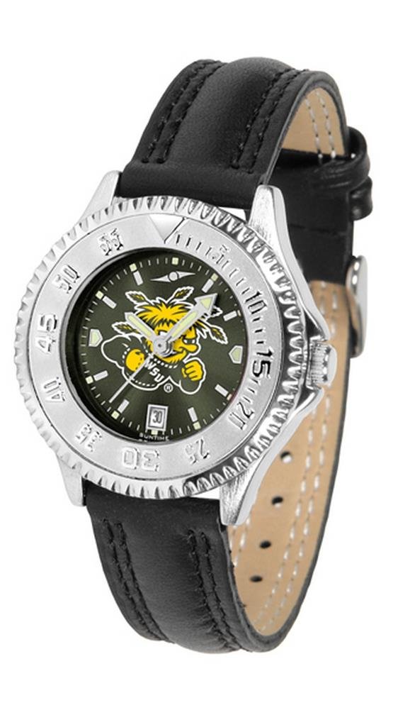 Linkswalker Ladies Wichita State Shockers Competitor Anochrome Watch - Stylish Women's Wristwatch for College Sports Fans, Game Day Accessories & Everyday Wear