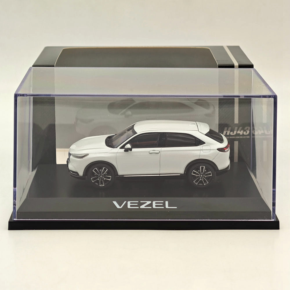 1/43 Scale Honda VEZEL Platinum White Pearl Diecast Model Car - Collectible Miniature Vehicle for Display, Gifts & Car Enthusiasts