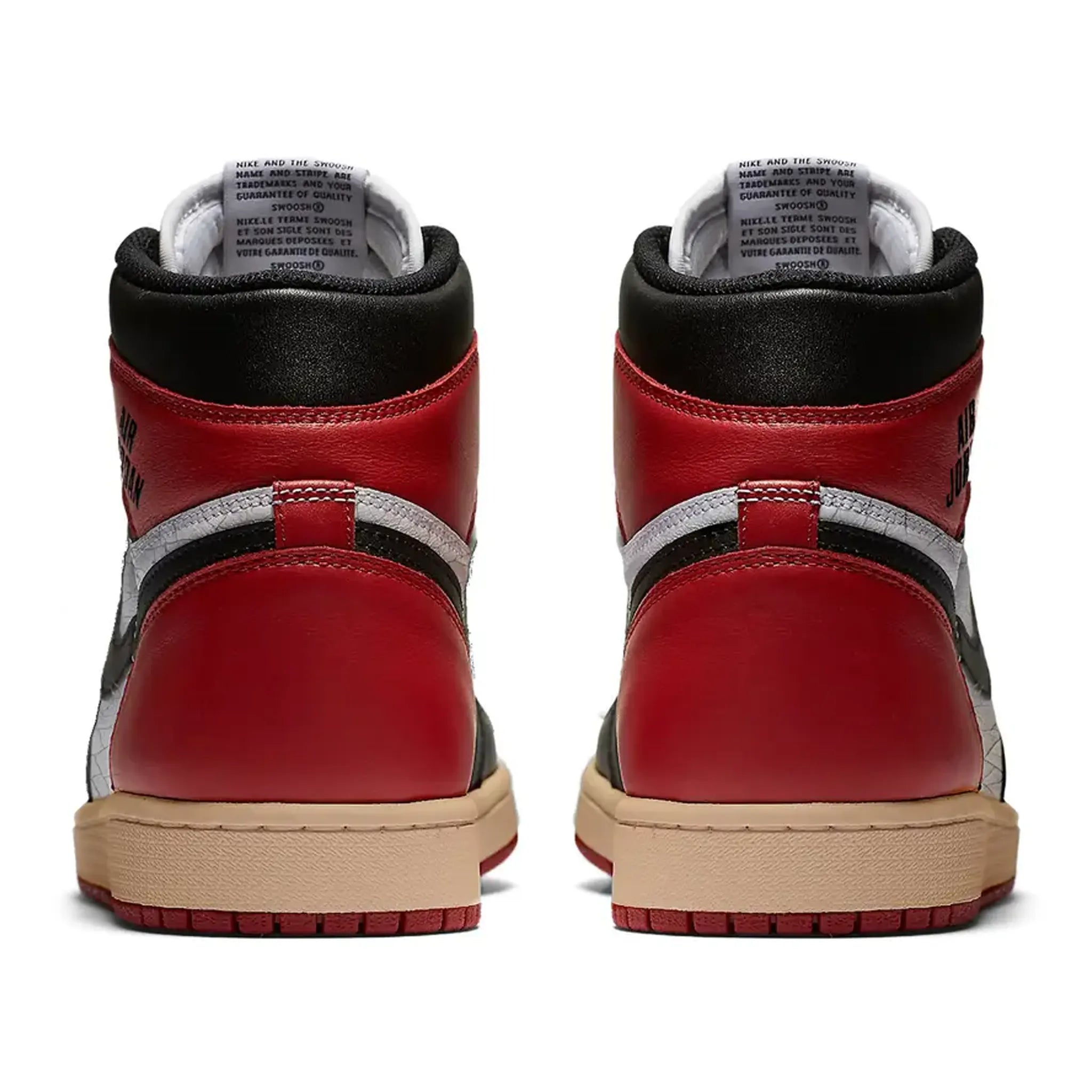 Air Jordan 1 High OG Black Toe Reimagined - Retro Basketball Shoes for Men & Women - Perfect for Sneaker Collectors & Streetwear Fashion