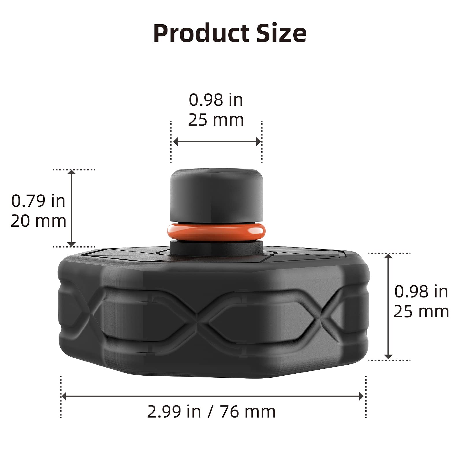 Tesla Model Y/S/3/X Jack Pads - 4 Pack Non-Slip Lifting Pucks with Storage Case for Battery & Chassis Protection | Perfect for DIY Maintenance, Garage Use & Roadside Emergency Repairs