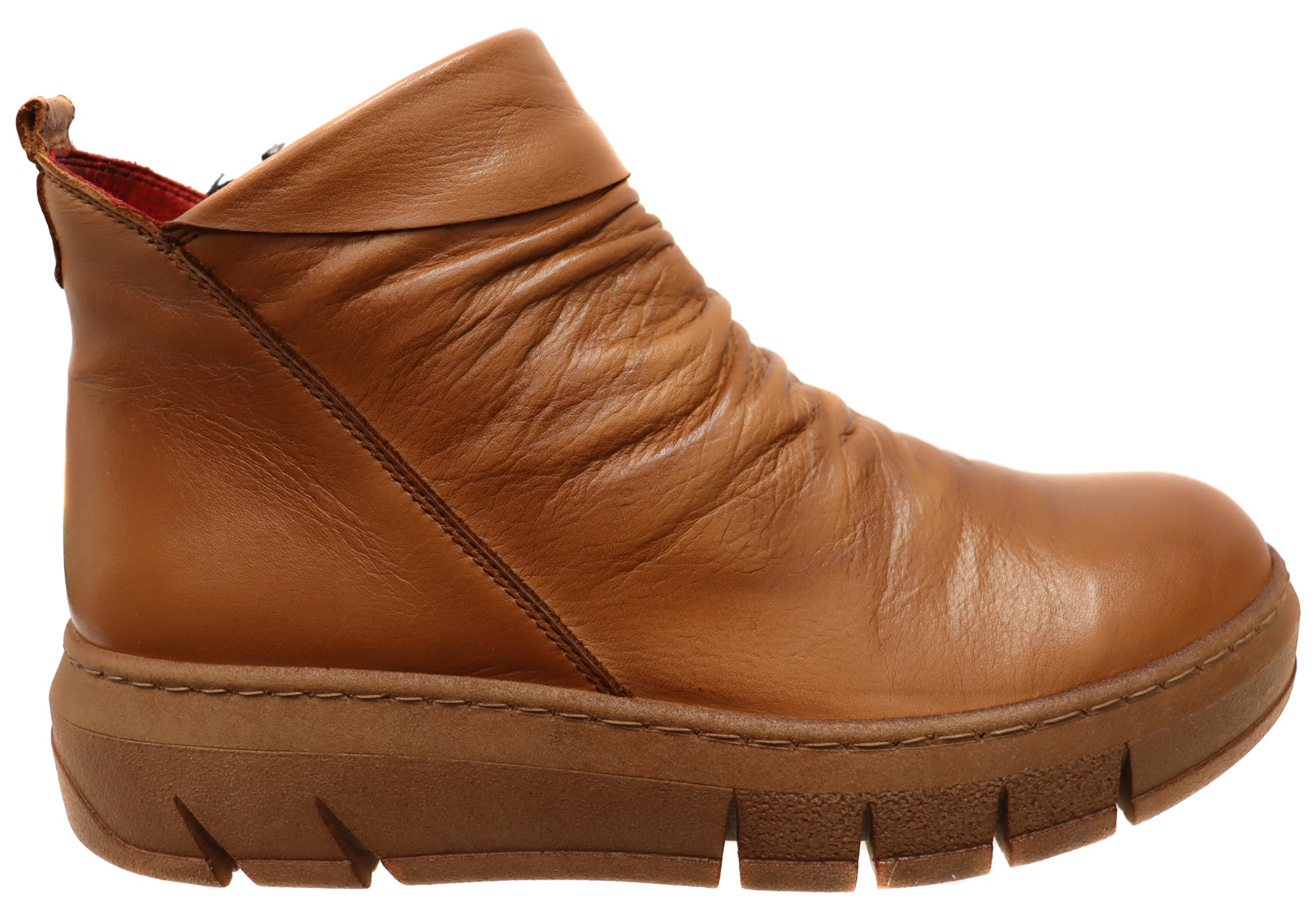 Orizonte Tempo Women's European Comfort Leather Ankle Boots - Stylish & Comfortable Casual Winter Shoes for Walking, Office & Travel