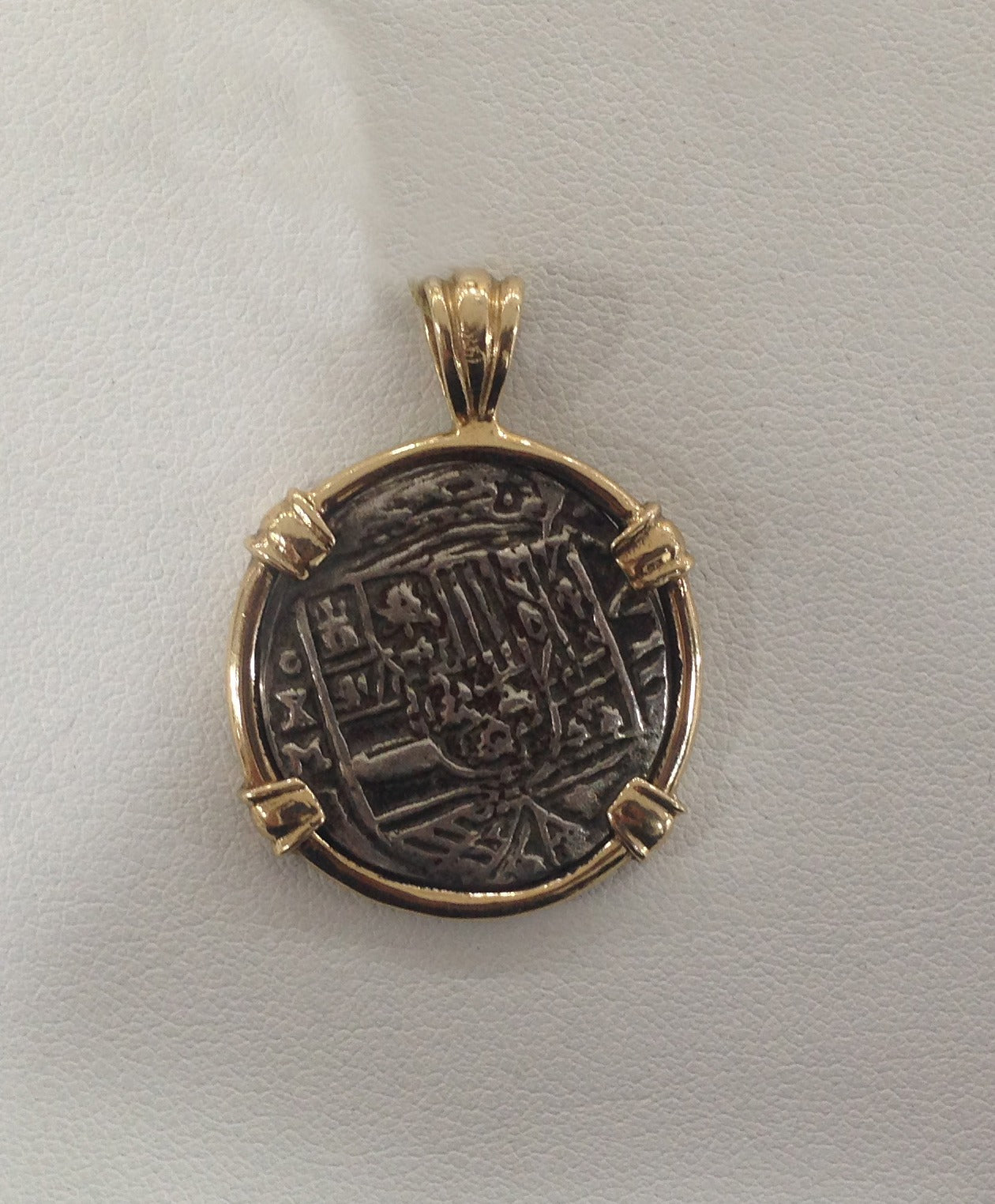 Authentic Atocha Coin Pendant Necklace - Genuine Spanish Treasure Jewelry - Perfect for History Buffs, Pirate Lovers & Unique Gift Giving