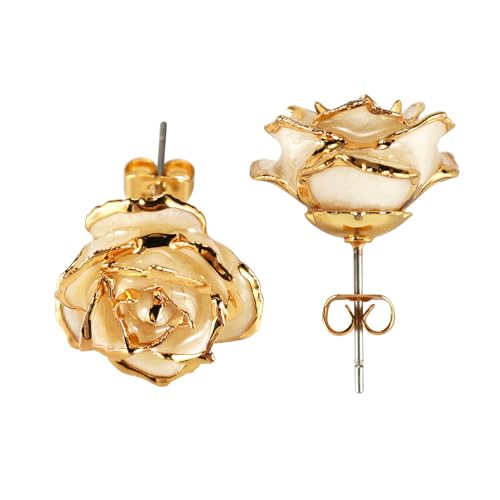 Ear Studs Ivory