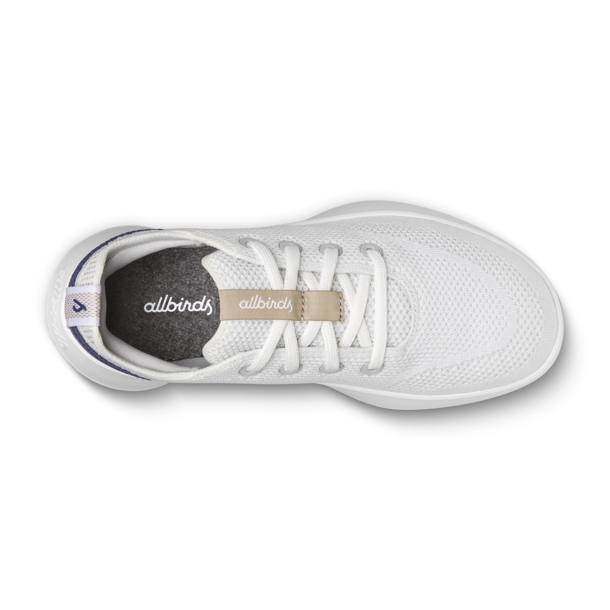 Women's Tree Runner Go Sneakers - Blizzard/Hazy Indigo with Blizzard Sole | Lightweight Eco-Friendly Running Shoes for Women | Perfect for Jogging, Gym Workouts & Casual Wear