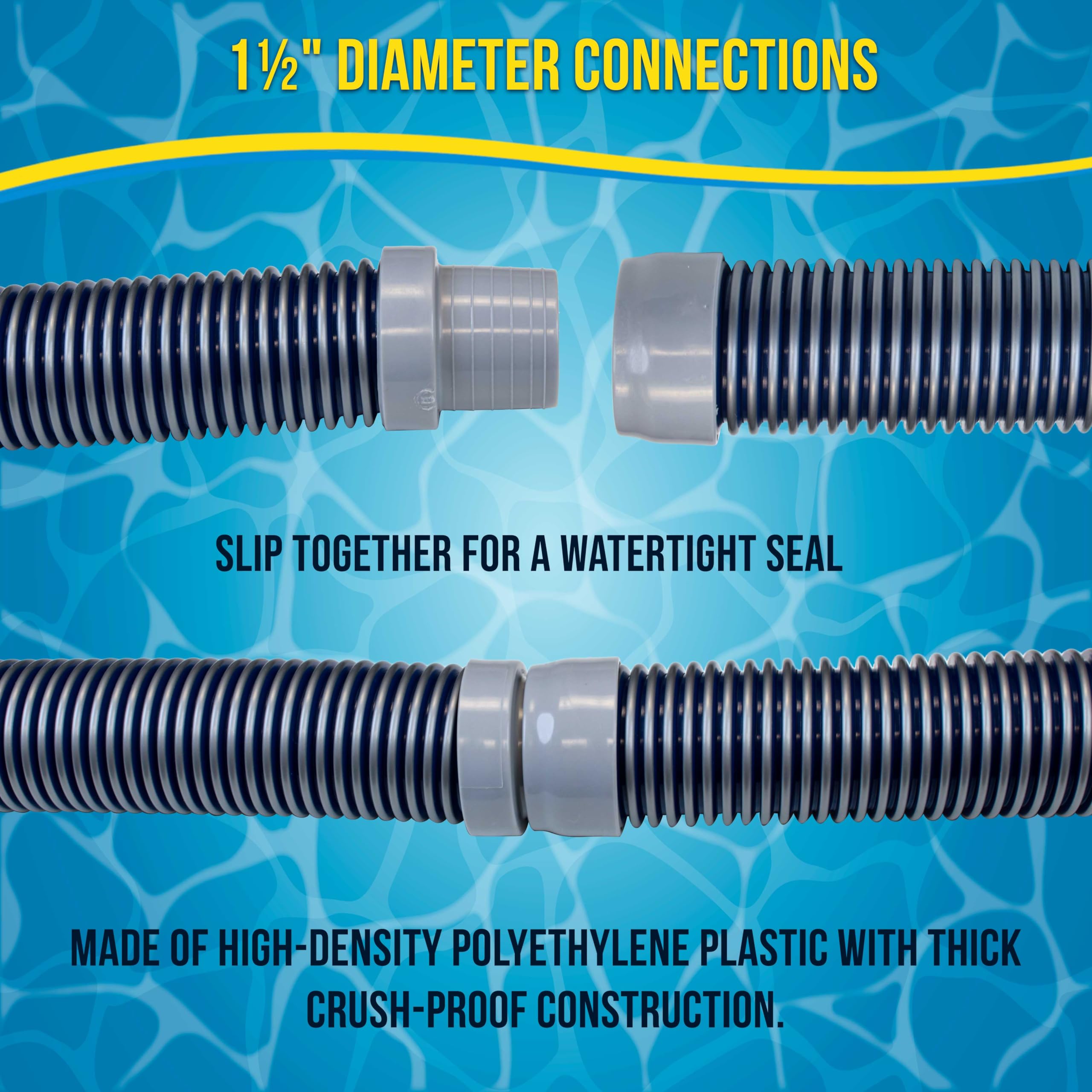 8-Piece Pool Vacuum Hose Set - 40