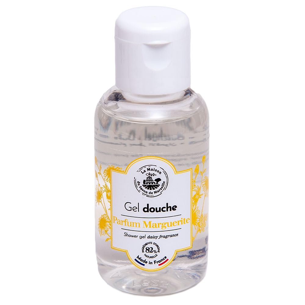 French Shower Gel for Travel - 3-Pack 1.69 Fl Oz Bottles | Stay Clean & Fresh On the Go | Perfect for Gym, Camping & Business Trips