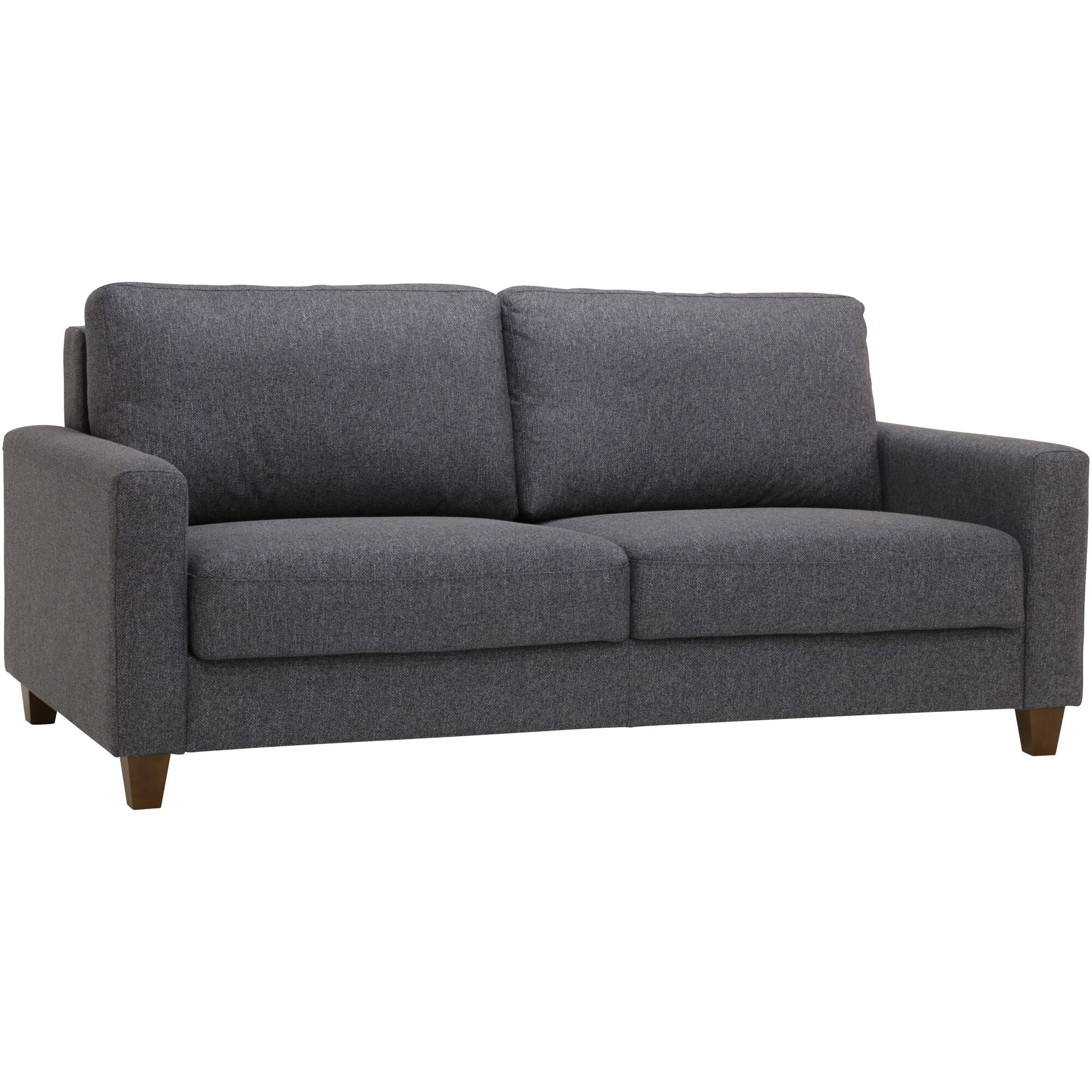 Nico Sleeper Loveseat - Convertible Sofa Bed with Storage | Comfortable Small Space Furniture for Living Room, Guest Room & Studio Apartments