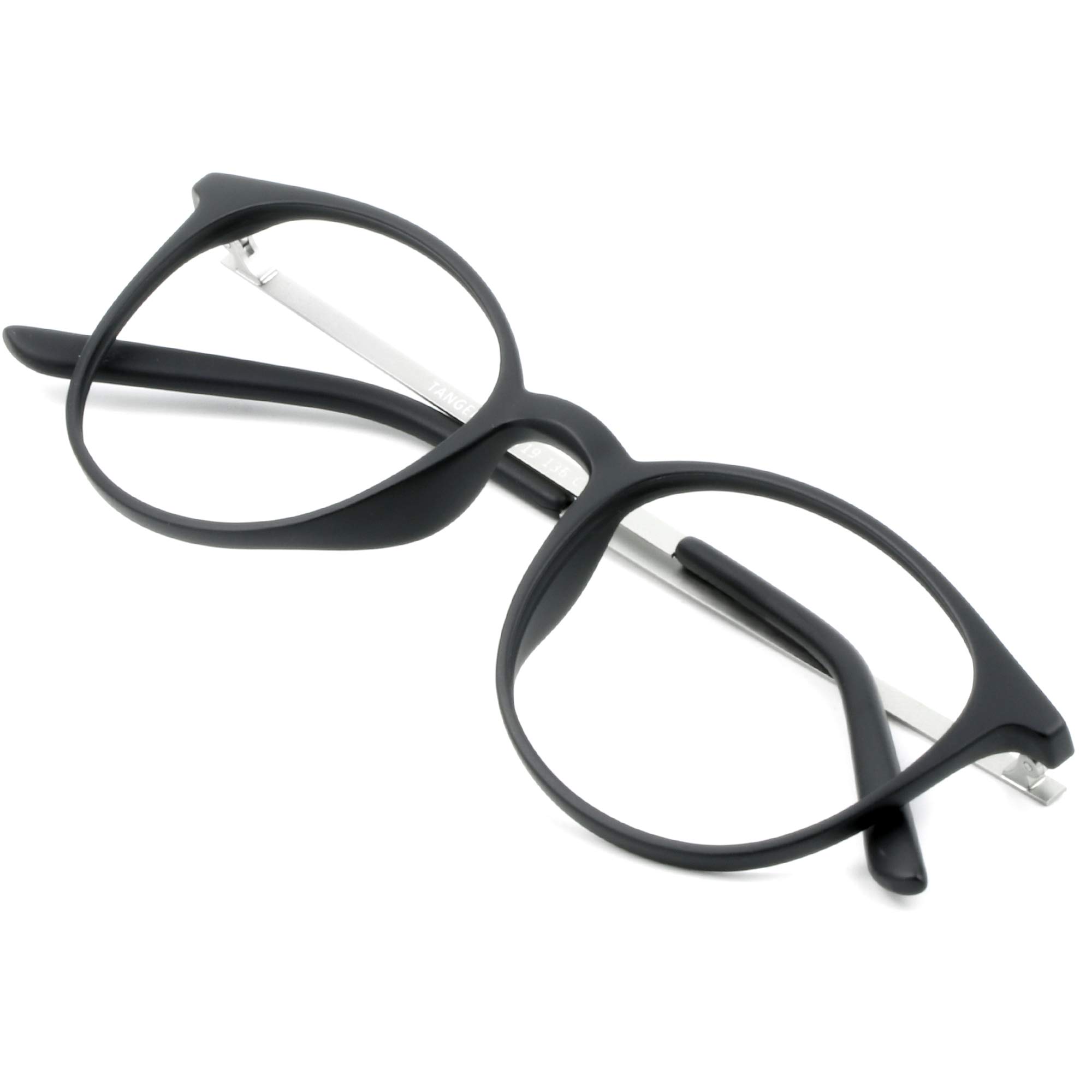 VisionGlobal Blue Light Blocking Glasses for Women & Men - Anti-Eyestrain Computer & Reading Glasses with Stylish Oval Frame - Perfect for Office Work, Gaming & Screen Time