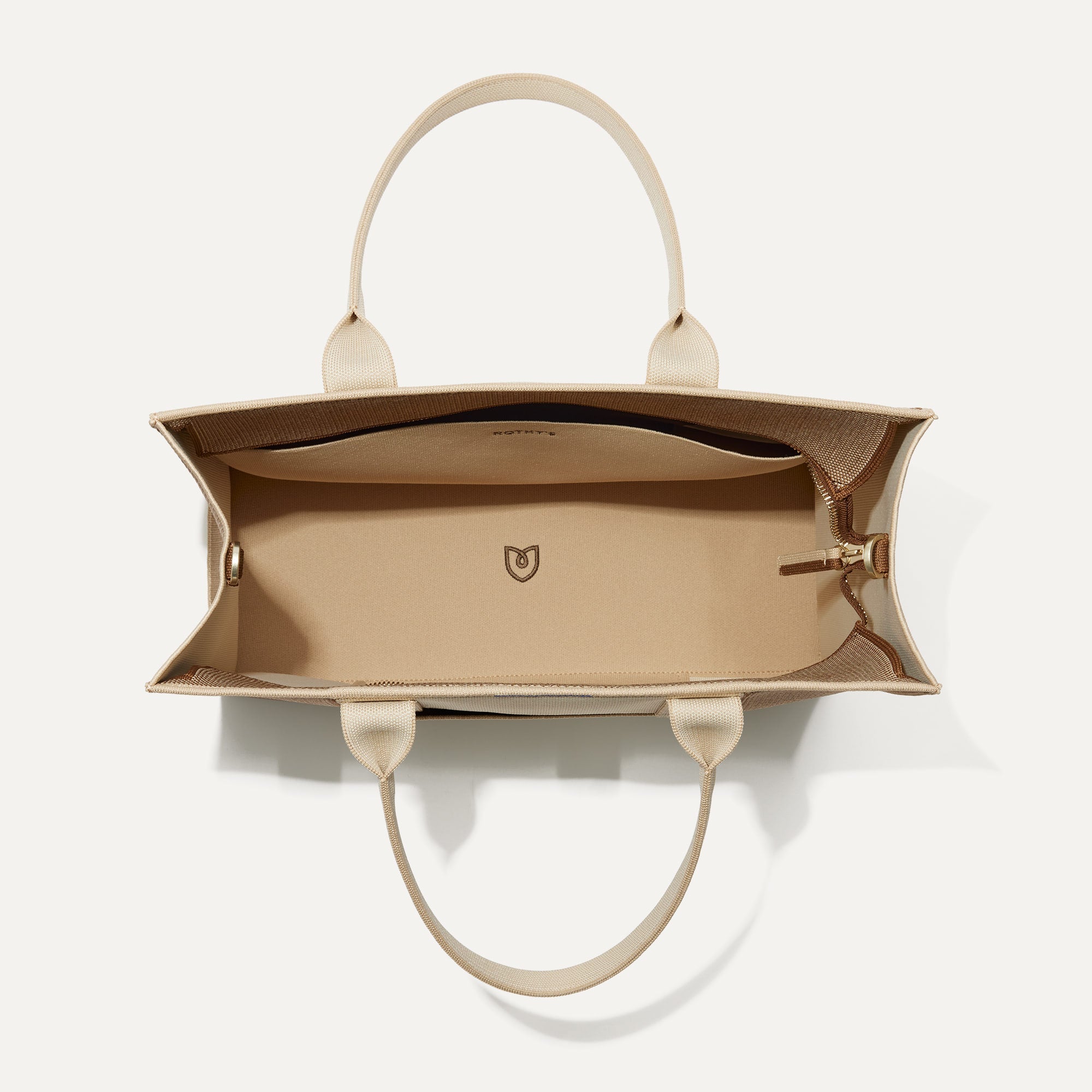 Soft Sesame Classic Tote Bag - Stylish & Durable Women's Handbag for Work, Travel & Everyday Use
