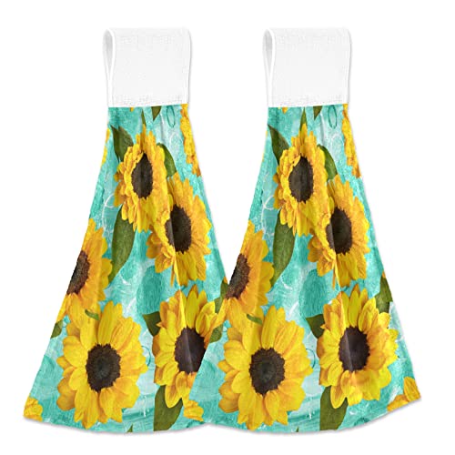 Sunflowers Teal