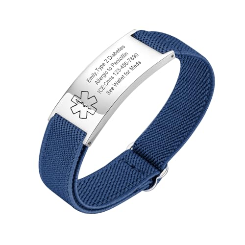 rope-blue silver-width 16mm
