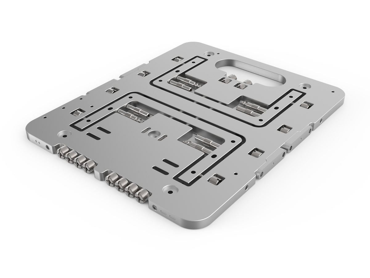 Streacom BC1 Mini Open Benchtable - Compact Silver PC Test Bench for DIY Computer Builds & Hardware Testing | Perfect for Tech Enthusiasts & Gamers