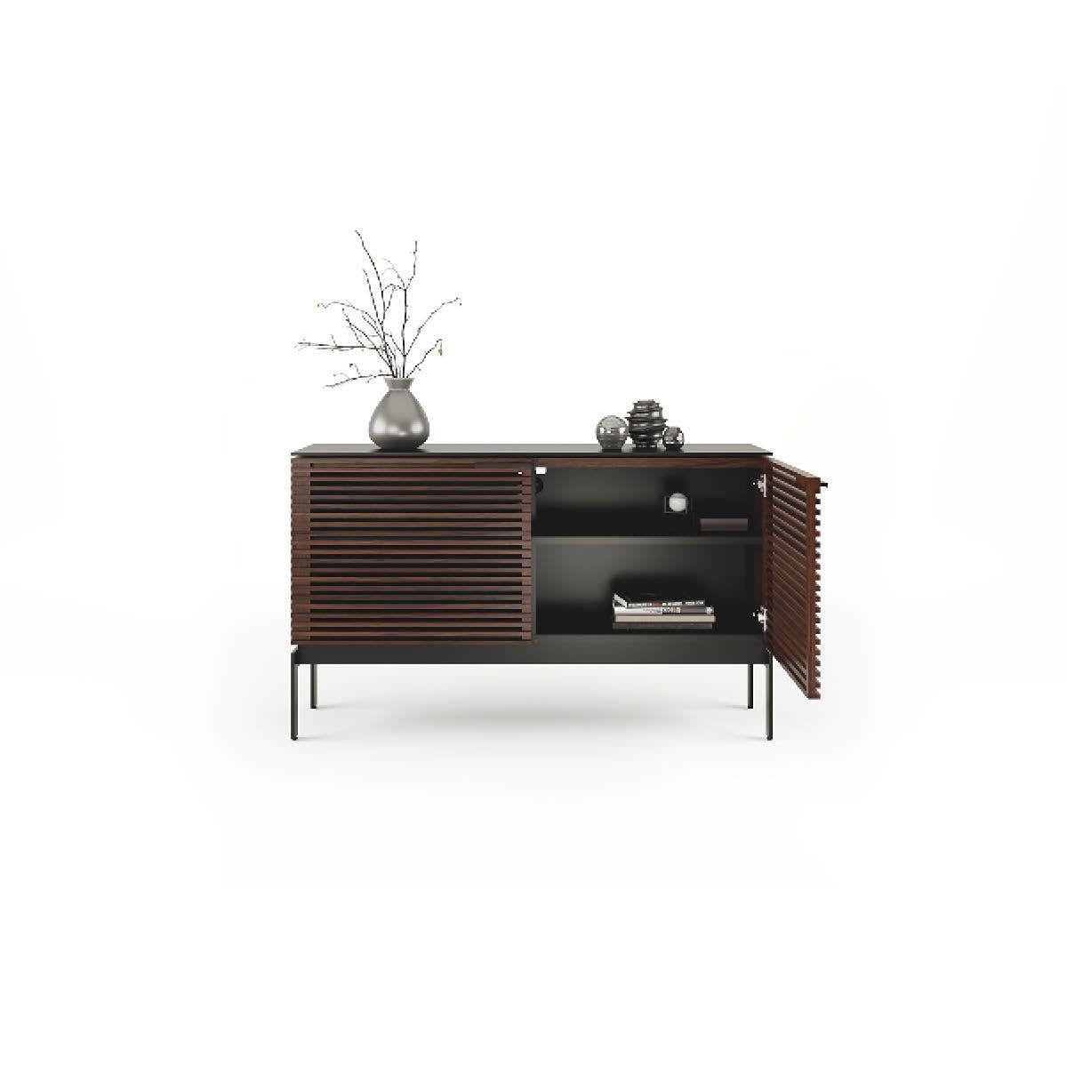 BDI Corridor SV 7128 Double Wide Media Cabinet - Modern TV Stand with Storage for Living Room, Home Theater & Entertainment Centers