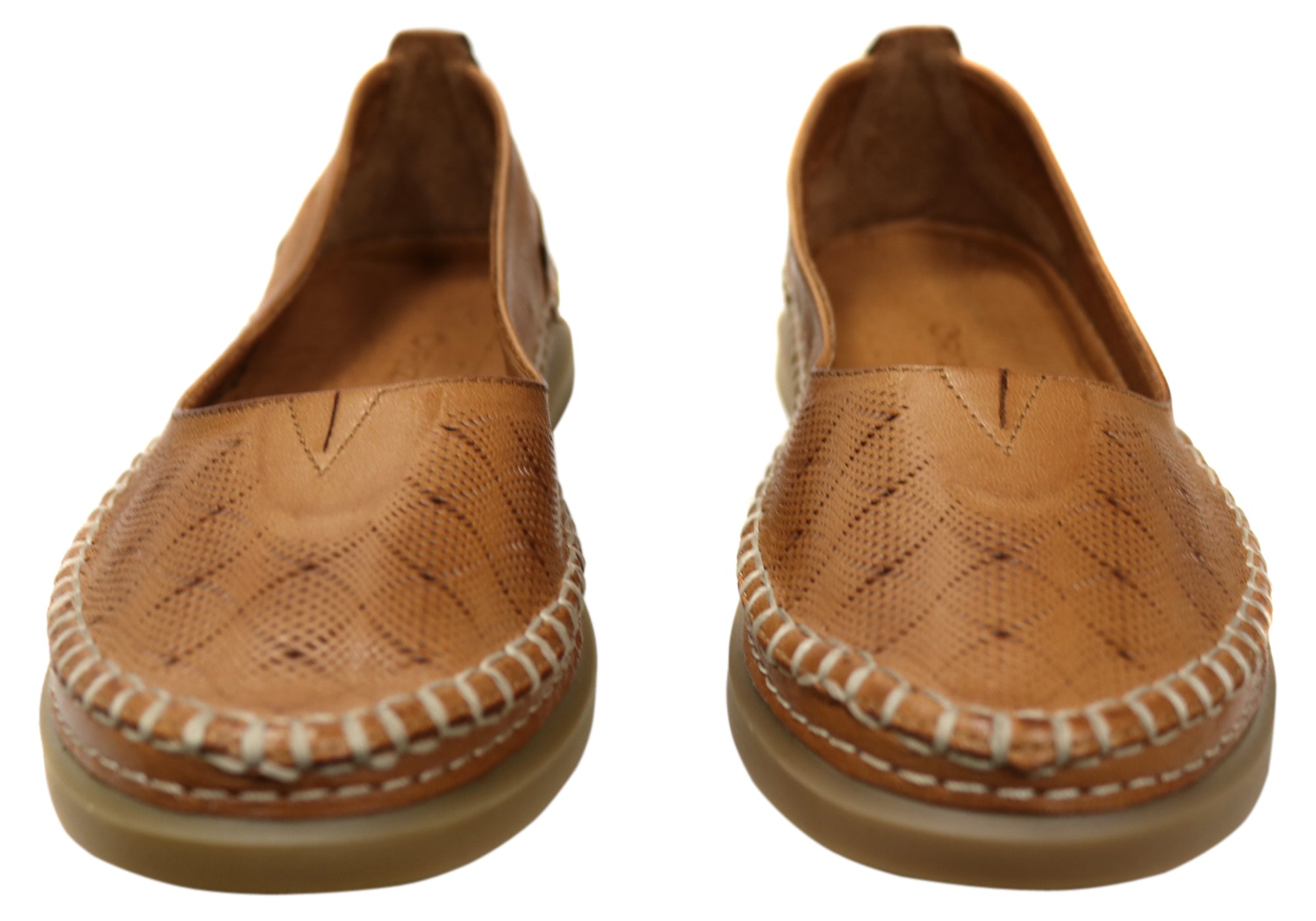 Orizonte Talli Women's Comfortable Soft Leather Shoes - European Style for Walking, Work & Casual Wear