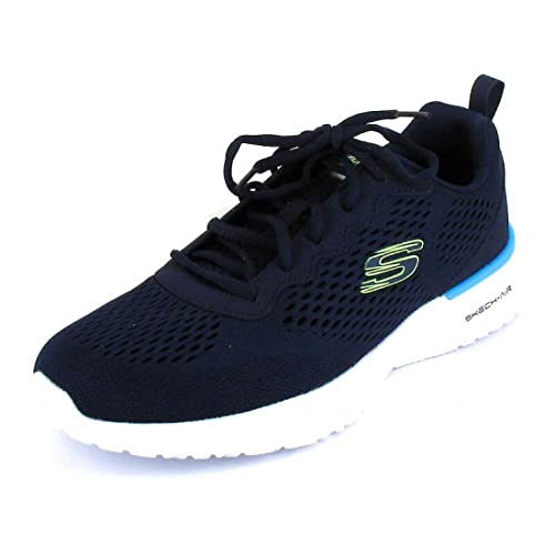 Navy Engineered Mesh Pu Lime Trim