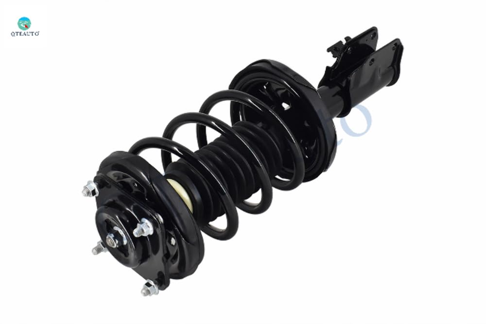 PM Auto Front Right Quick Complete Strut-Coil Spring Assembly for 2000-2003 Mazda Protege - Replacement Suspension Part for Smooth Ride & Easy Installation