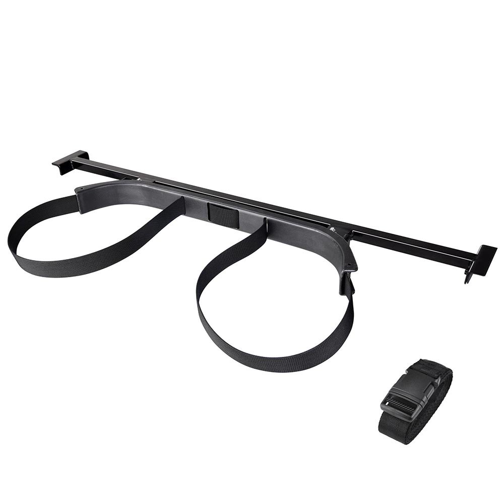 Universal Golf Cart Rear Seat Bracket with Golf Bag Attachment Bar & Extra Strap - Compatible with Most Golf Carts - Perfect for Golf Course & Club Storage - Fast US Delivery