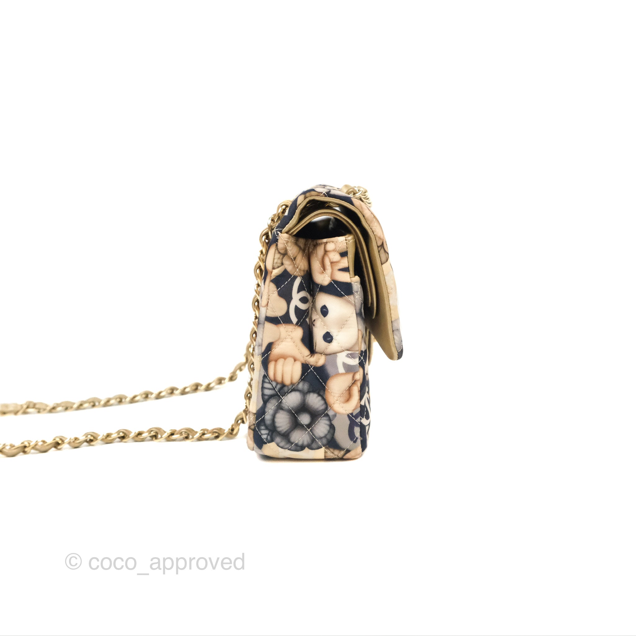 Chanel Medium Classic Double Flap Bag in Metallic Gold Lambskin with Gold Hardware - Luxury Designer Handbag for Women, Perfect for Parties, Date Nights & Special Occasions