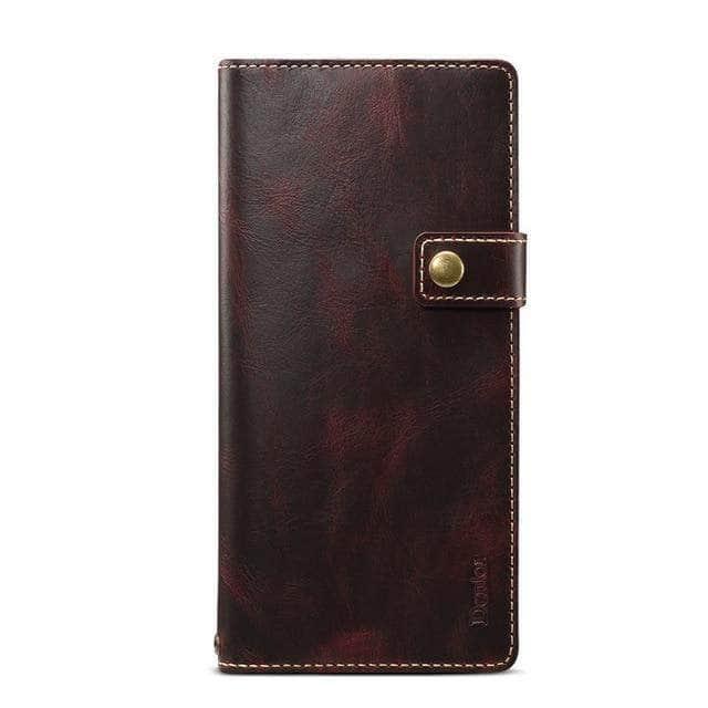 Premium Real Leather Luxury Wallet Case for iPhone SE 2020 - Slim Protective Cover with Card Slots | Perfect for Everyday Use, Travel & Business