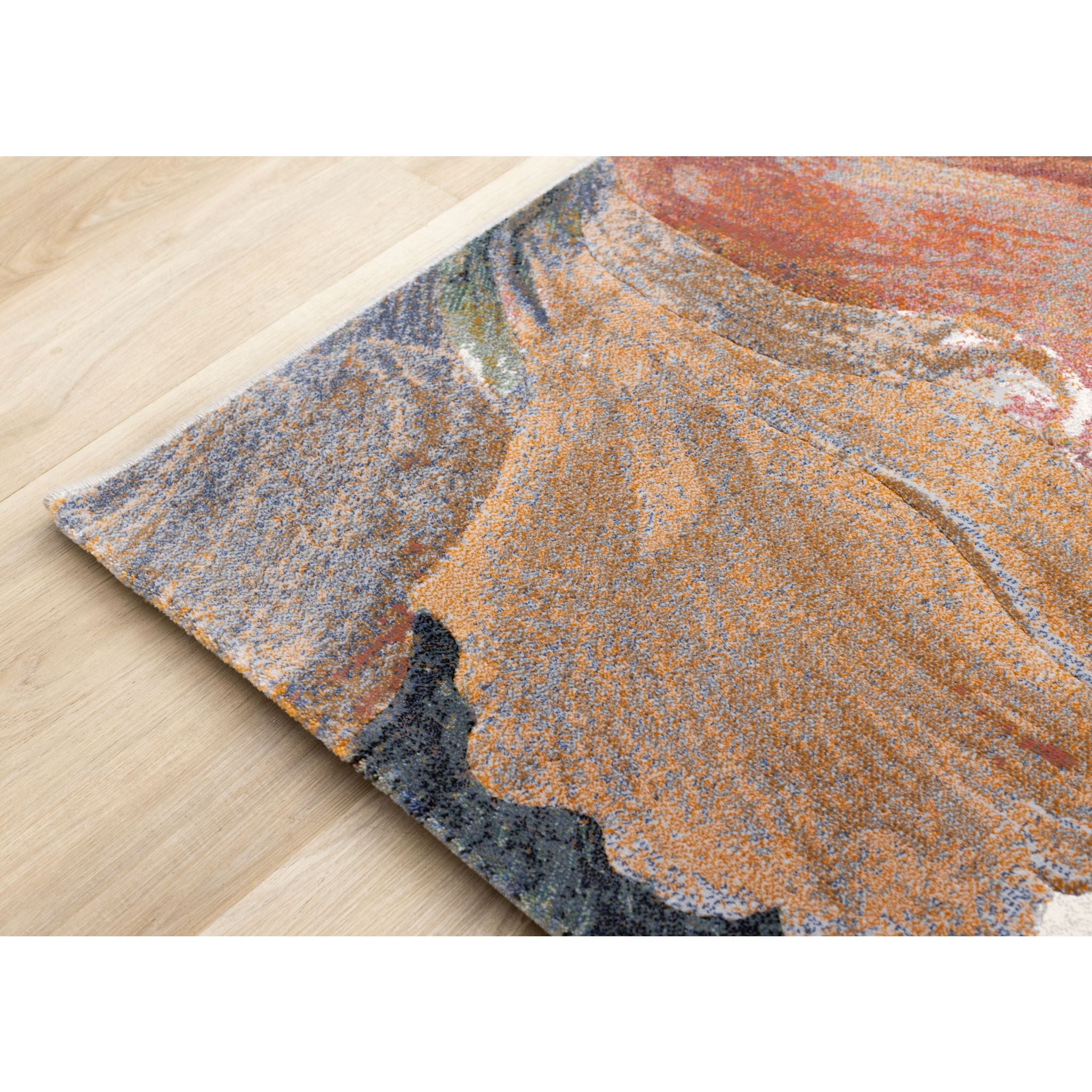 5x8 Aurora Area Rug - Soft Modern Boho Rug for Living Room, Bedroom, Dining Room - Non-Slip Comfortable Floor Carpet for Home Decor