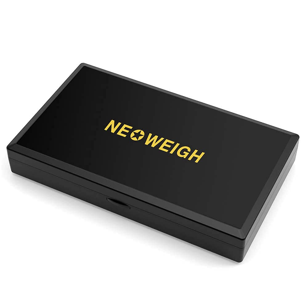 200g x 0.01g Precision Pocket Scale with Case - Digital Gram & Ounce Scale for Herbs, Spices, Jewelry - Portable Mini Scale with Backlit LCD Display & 6 Weighing Units (Batteries Included) - Perfect for Cooking, Baking, Jewelry Making & Travel Use