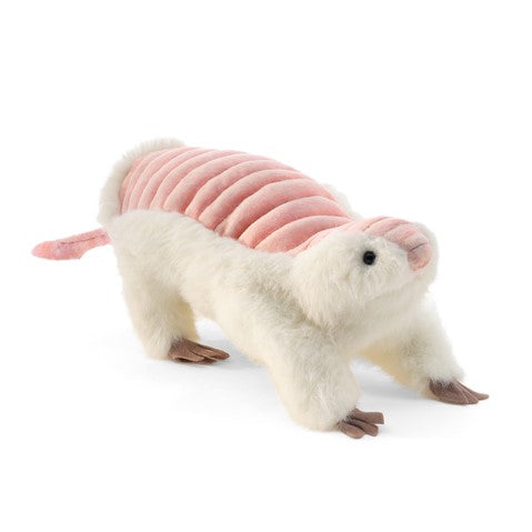 Folkmanis Pink Fairy Armadillo Hand Puppet - Soft Plush Animal Toy for Kids, Storytelling & Educational Play - Perfect for Imaginative Play, Classroom Activities & Gift Giving