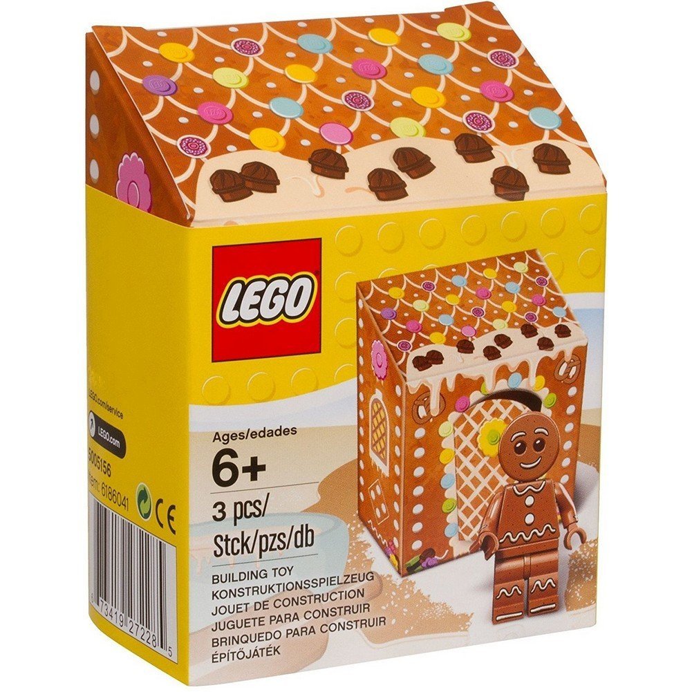 LEGO Gingerbread Man Building Toy (Set 5005156) - Fun Holiday Gift for Kids & Collectors - Perfect for Christmas Decorations & Playtime
