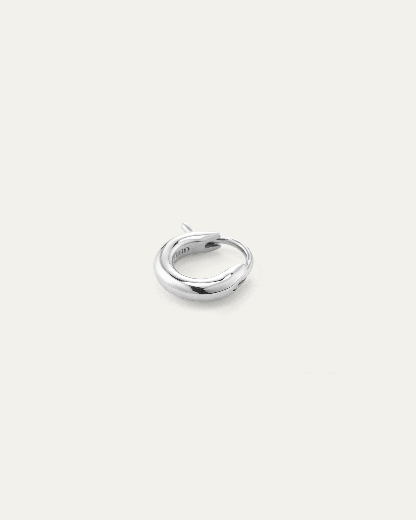 14K White Gold Huggie Hoop Earrings for Women - Dainty Minimalist Everyday Jewelry - Perfect for Work, Date Night & Special Occasions