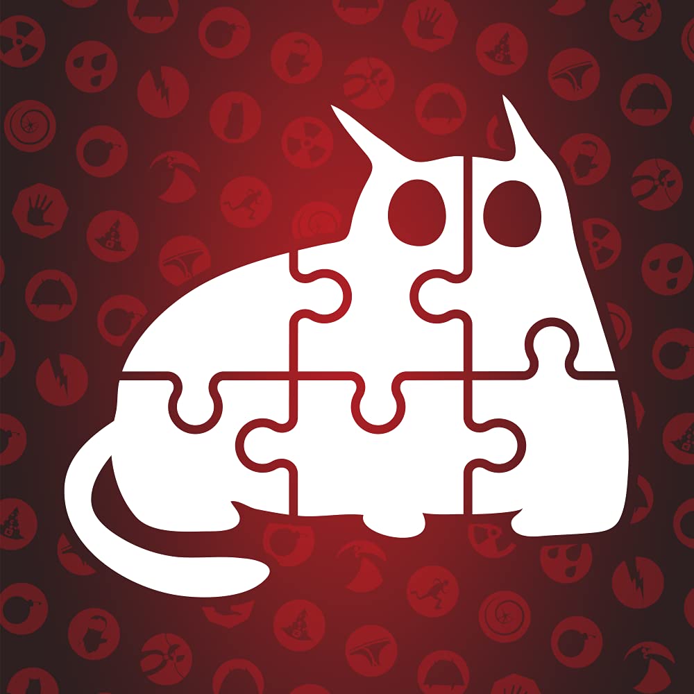 Exploding Kittens 500-Piece Cats Playing Craps Jigsaw Puzzle - Fun Cat-Themed Puzzle for Adults, Teens & Kids - Perfect for Family Game Nights & Relaxation