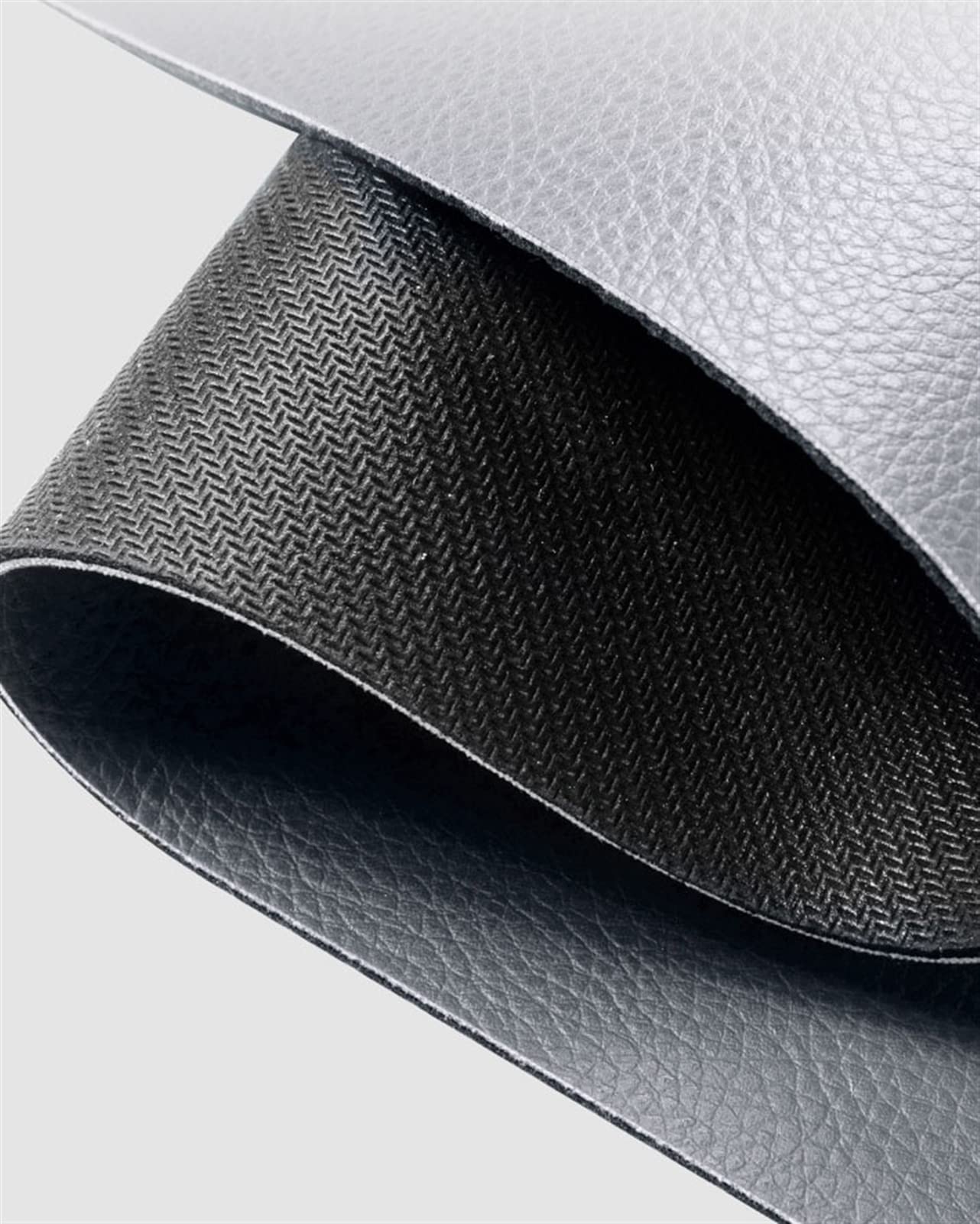 Round PU Leather Desk Chair Mat for Hardwood Floors - 24