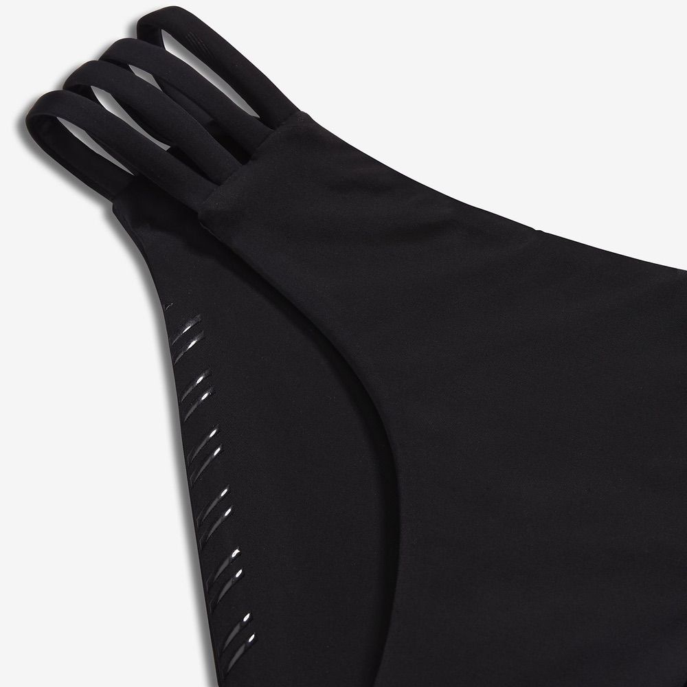 Hurley Women's Quick Dry Max Surf Bottom Black - Lightweight & Fast-Drying Swim Bottoms for Surfing, Beach & Pool Activities