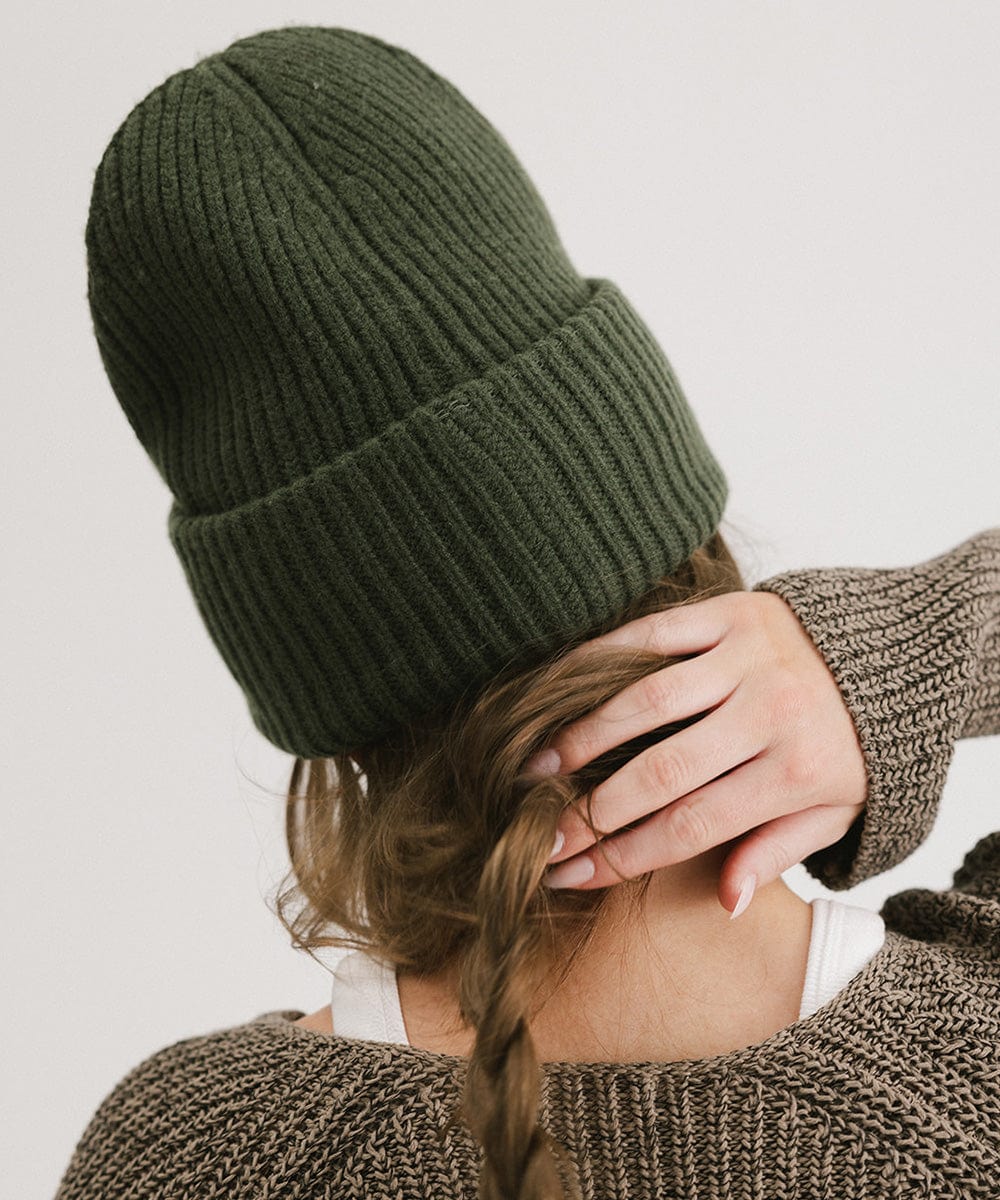 Gigi Merino Wool Beanie Hat for Women - Soft & Warm Winter Knit Cap - Perfect for Skiing, Hiking & Outdoor Activities