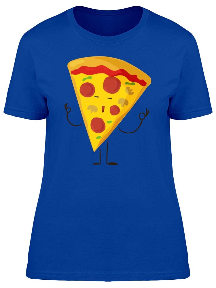 Smartprints Italian Pizza Man T-Shirt for Men - Funny Graphic Tee for Pizza Lovers, Casual Wear & Gifts