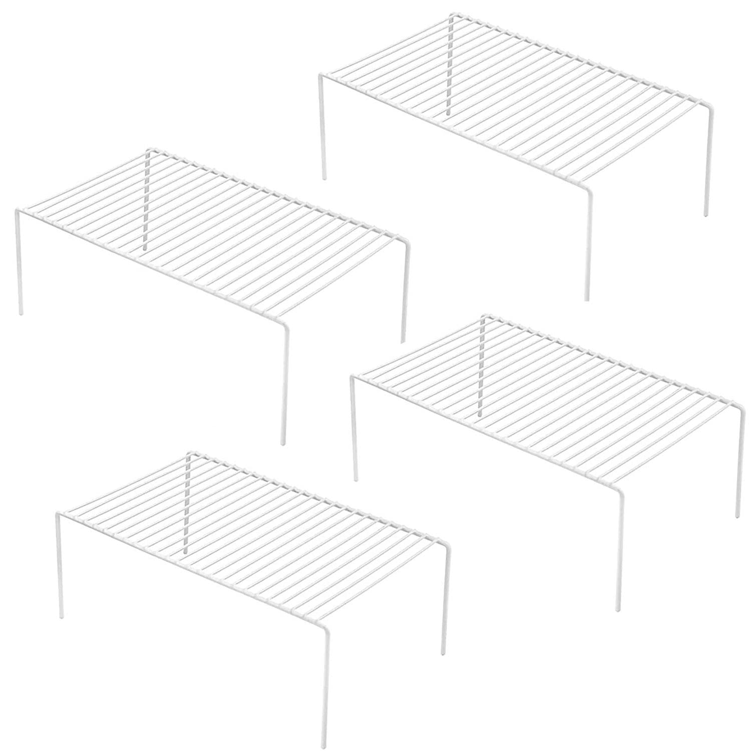 ARCCI 4-Pack Medium Kitchen Cabinet Shelf Organizer (13