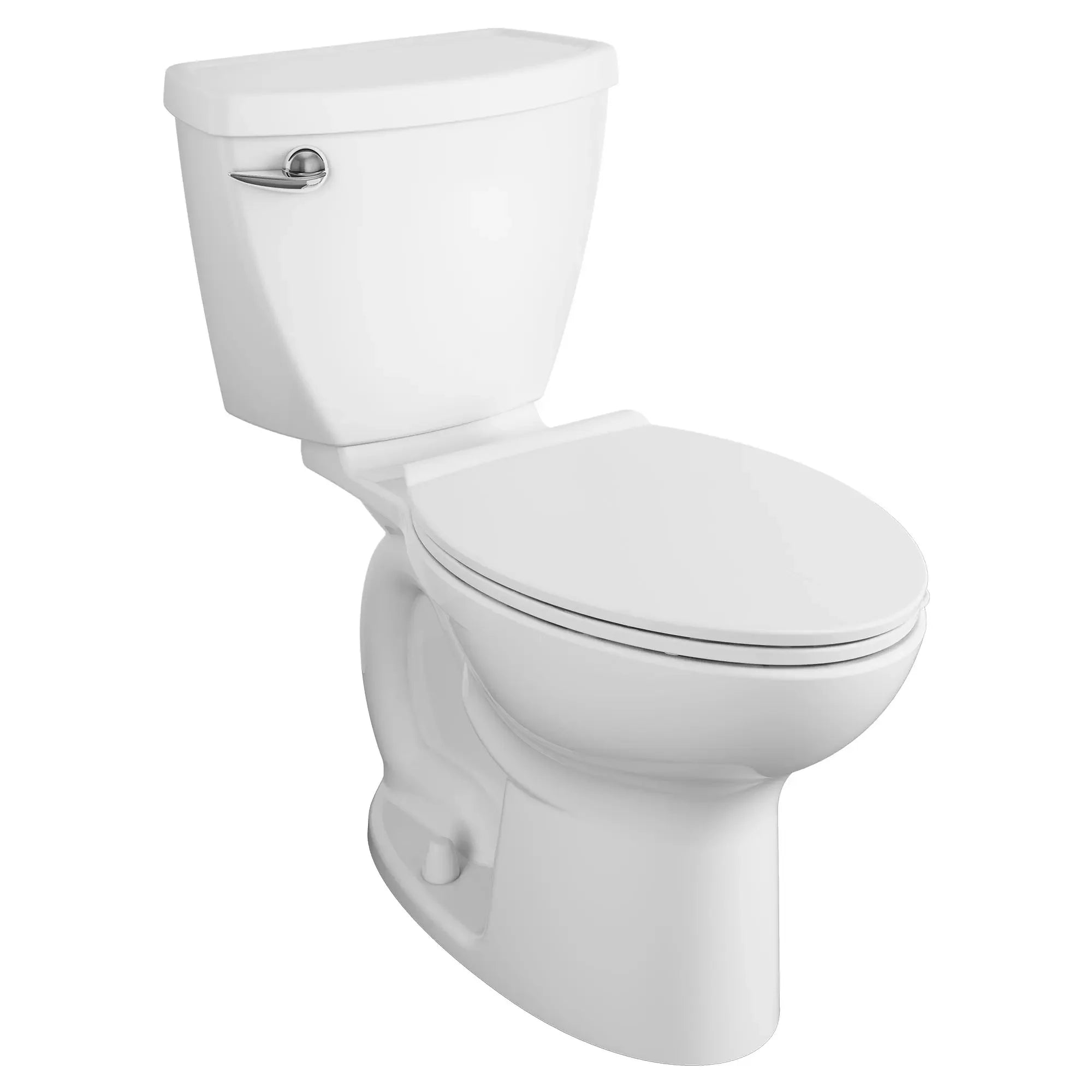 Cadet 3 FloWise 1.28 GPF/4.8 LPF Left Trip Lever Elongated Toilet with Slow-Close Seat - Water Saving, ADA Compliant Chair Height Design for Bathroom & Powder Room Installation