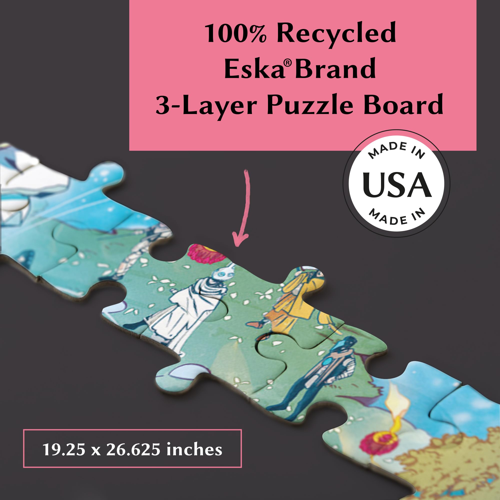 1000-Piece Time Warp Puzzle - Challenging Day & Night Changing Jigsaw for Adults (26.625x19.25in) - Perfect for Family Game Nights, Brain Training & Home Decor | Starwatchers Collection