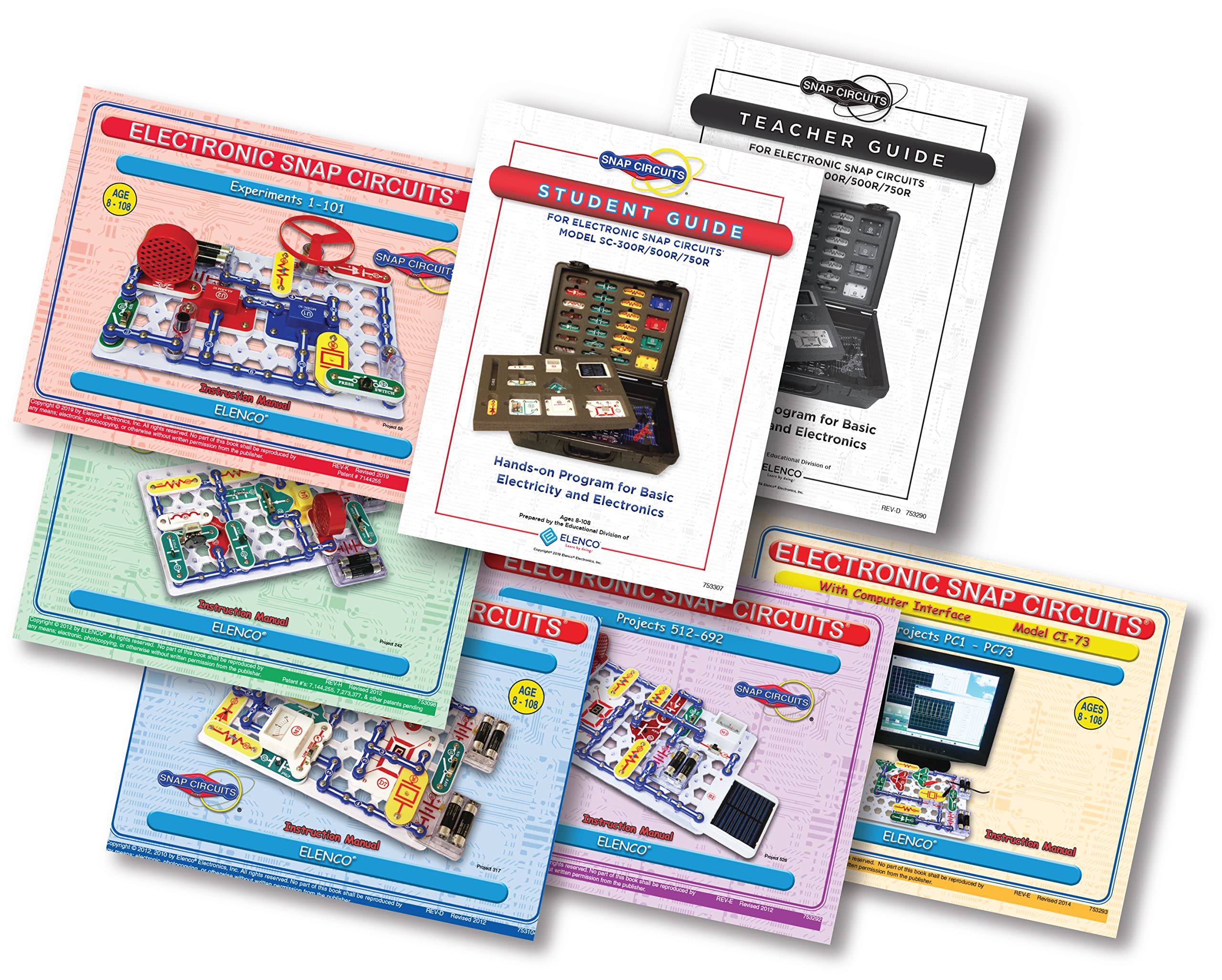 Snap Circuits Extreme SC-750R Electronics Exploration Kit with Student Training Program & Study Guide - STEM Educational Toy for Kids & Teens | Learn Circuitry, Perfect for Classroom, Homeschool & Science Projects