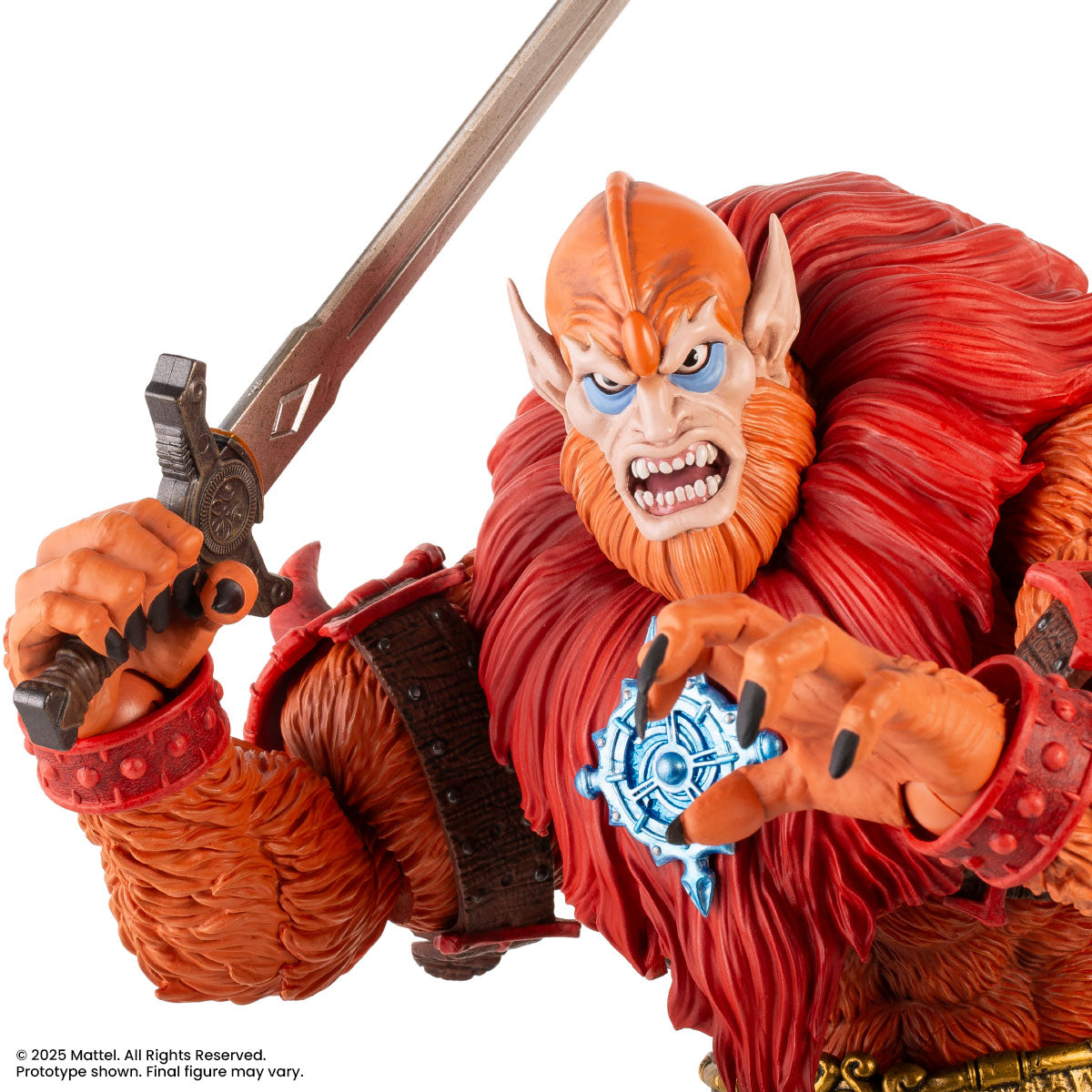 Masters of the Universe Beast Man 1/6 Scale Action Figure - Classic Variant Collectible Toy for Display & Play | Perfect for Fans, Collectors, and Home Decor