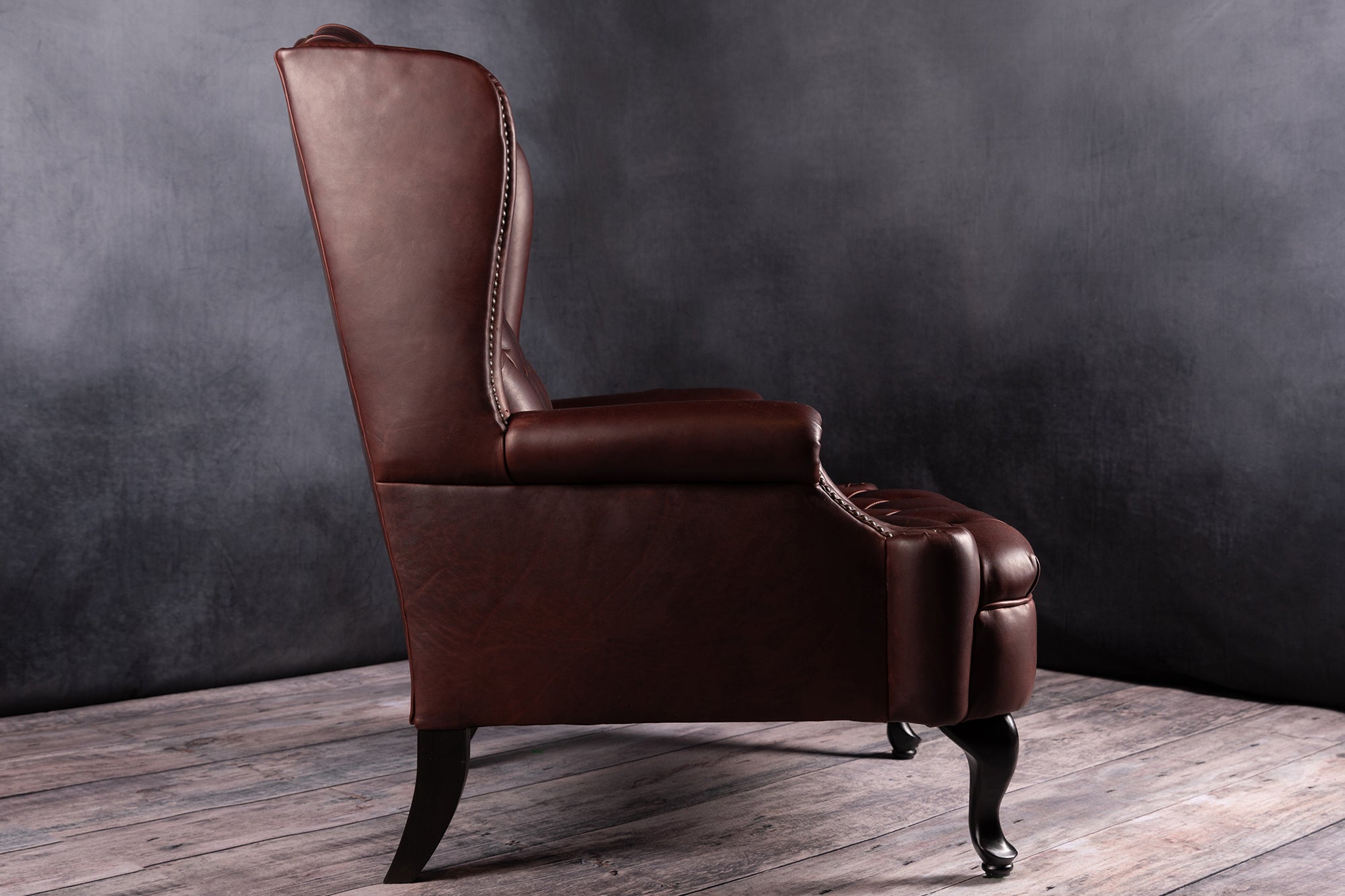 Hancock Chair - Modern Accent Chair for Living Room, Bedroom & Office - Comfortable Upholstered Armchair with Sturdy Wooden Legs - Perfect for Reading, Relaxing & Home Decor