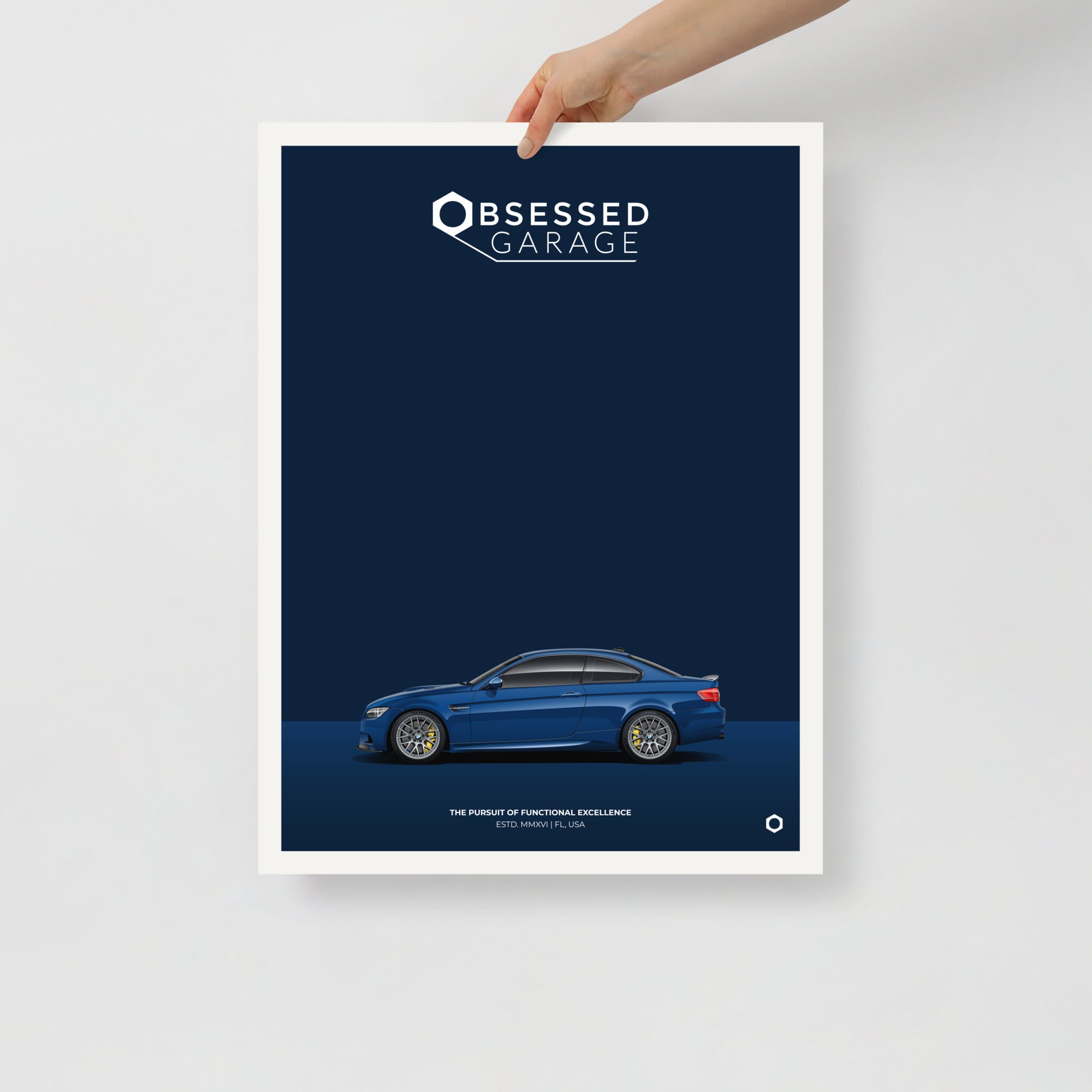 Obsessed Garage Le Mans M Poster - Limited Edition Emira Giveaway - Perfect for Home, Office & Man Cave Decor