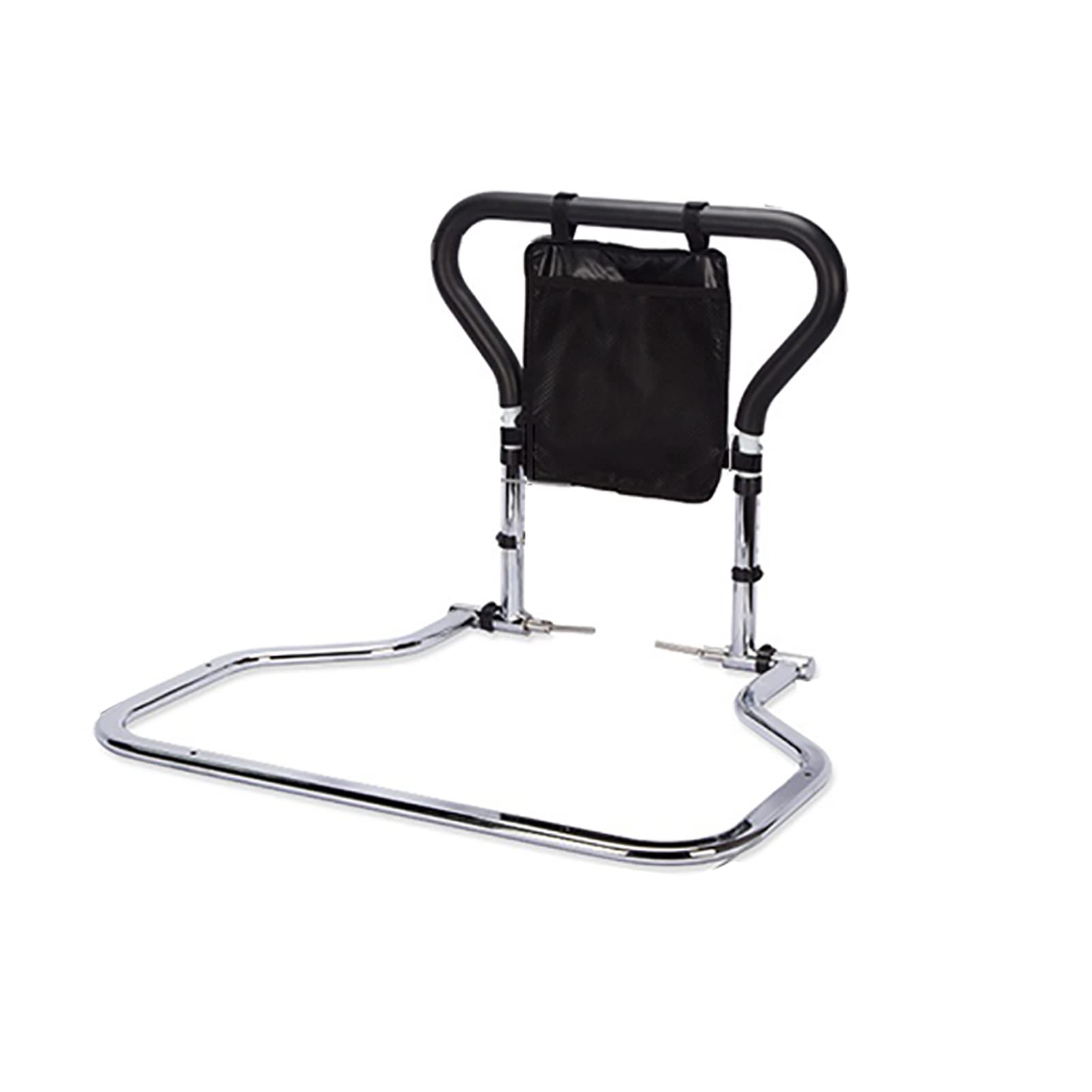 Adjustable Bed Assist Rail for Elderly - Height Adjustable Safety Guardrail for Seniors, Fall Prevention & Mobility Aid for Getting In/Out of Bed - Perfect for Home Care & Post-Surgery Recovery