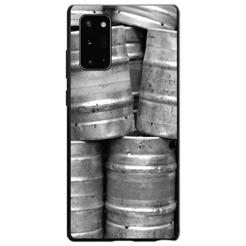 Beer Kegs On Black Case