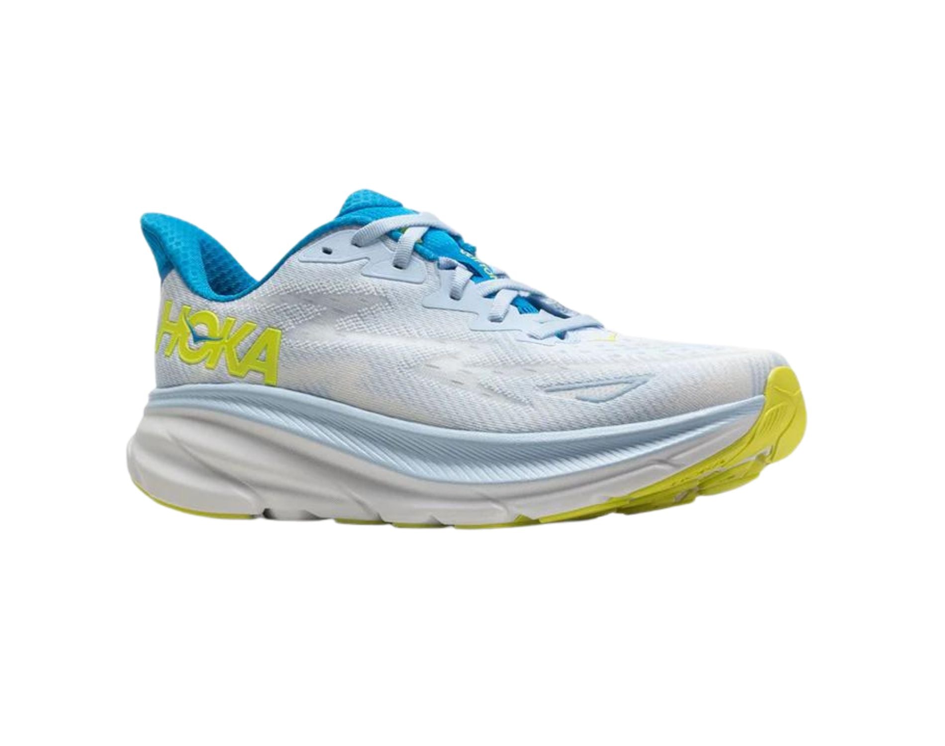 Hoka One One Clifton 9 Men's Running Shoes - Lightweight Cushioned Road Running Sneakers for Marathon Training & Daily Jogging