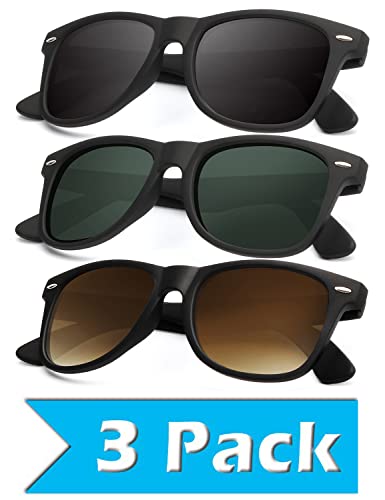 B11-(3 Pack) Black/G15/Gradient Brown