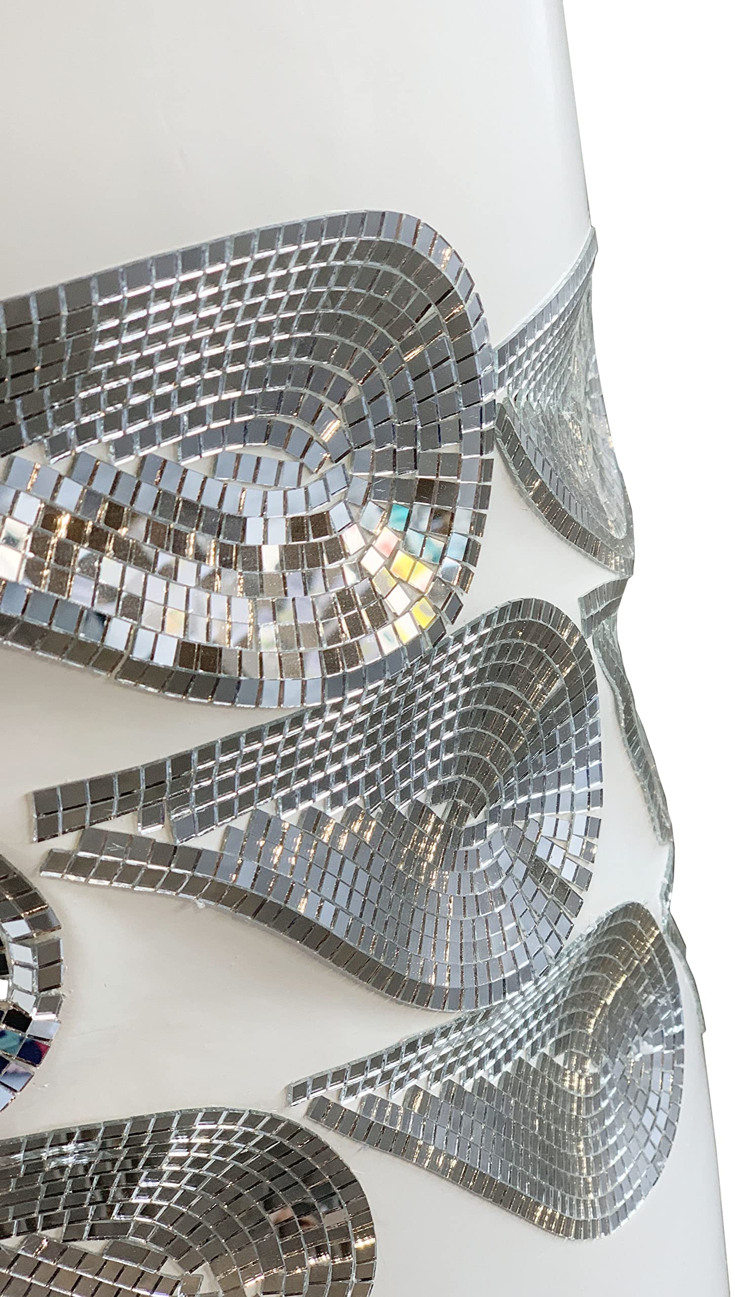 Modern Silver Swirl Vases Set of 3 - Elegant Home Decor for Living Room, Wedding Centerpiece & Gift Idea
