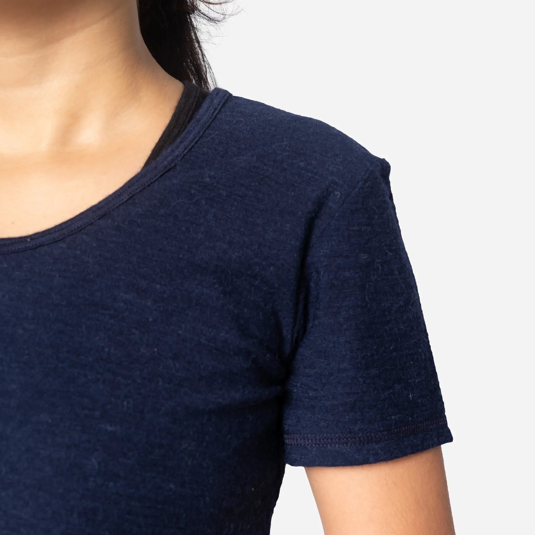 Women's Alpaca Wool Hiking T-Shirt - 160 Ultralight & Relaxed Fit for Outdoor Adventures & Travel