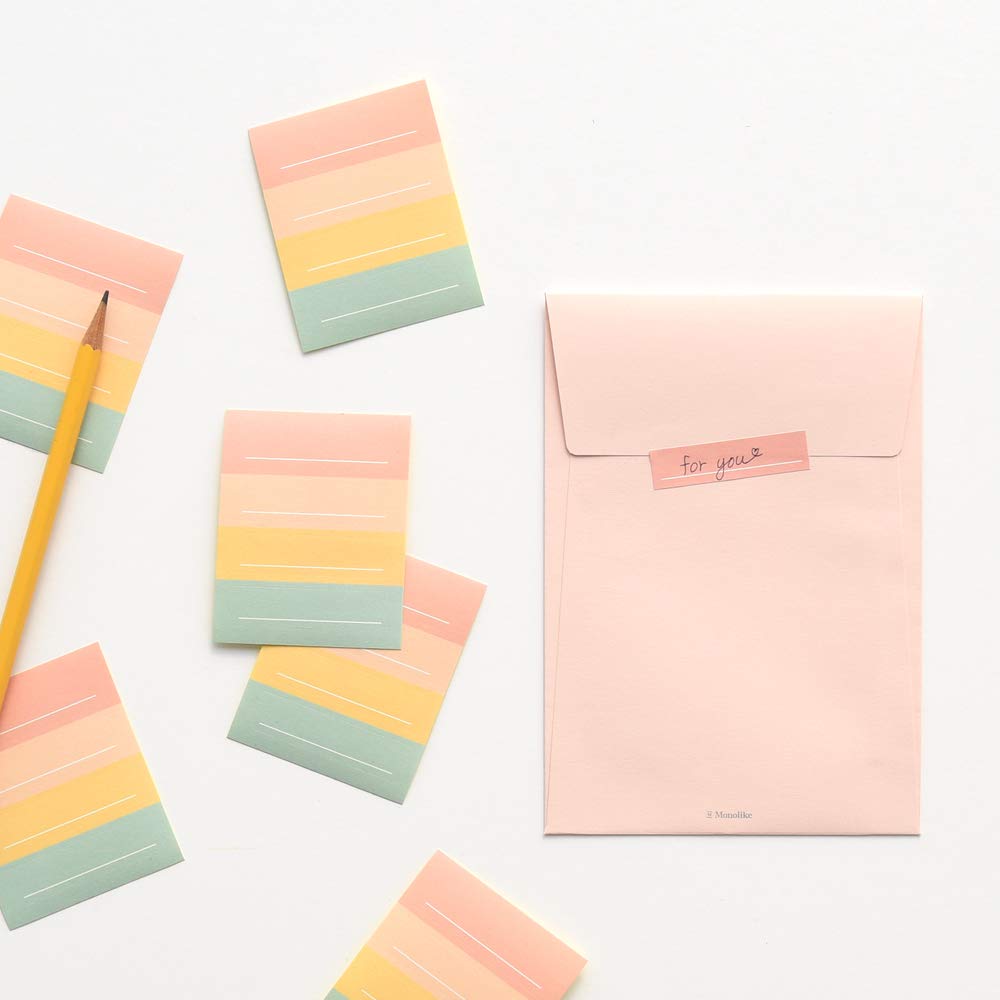 Monolike Message & Label Sticker Set Version 2 - Mini Cute Stickers for Notes, Planners, Journals & Organizing | Index Stickers for Office, School & DIY Crafts