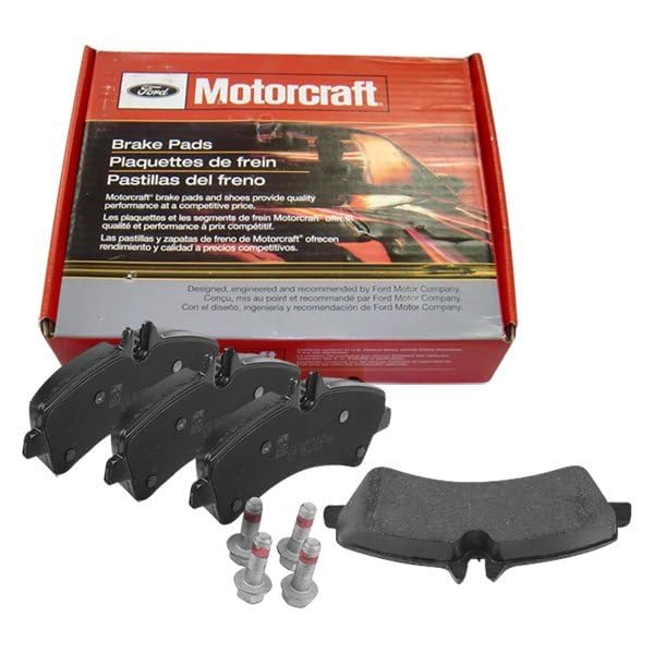 Motorcraft Premium Ceramic Disc Brake Pads - High Performance Braking for Cars, Trucks & SUVs - Smooth & Quiet Stop for Daily Commute & Highway Driving