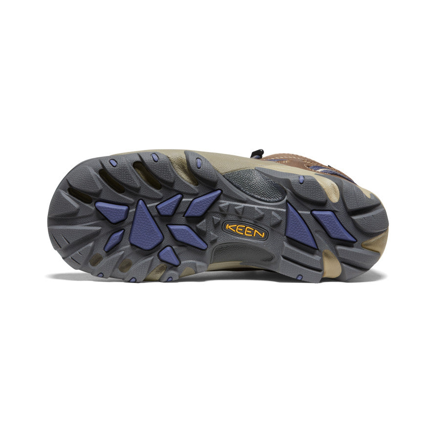 KEEN Targhee II Mid Waterproof Hiking Boots for Women - Lightweight & Durable Outdoor Shoes for Trail Walking, Backpacking & Camping Adventures